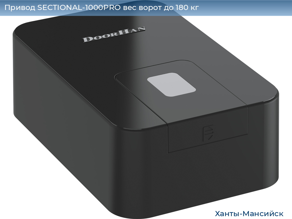 Привод SECTIONAL-1000PRO вес ворот до 180 кг, khanty-mansiysk.doorhan.ru