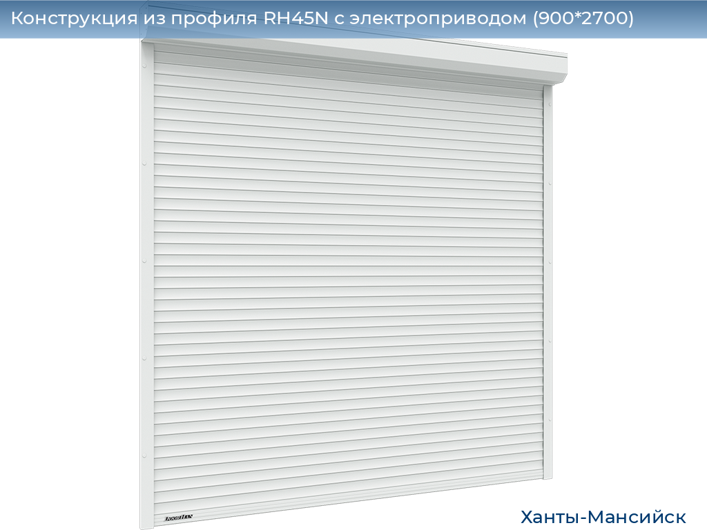 Конструкция из профиля RH45N с электроприводом (900*2700), khanty-mansiysk.doorhan.ru