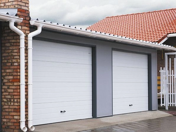 Секционные ворота 3100х3000 мм белые DoorHan rsd02, nefteyugansk.doorhan.ru